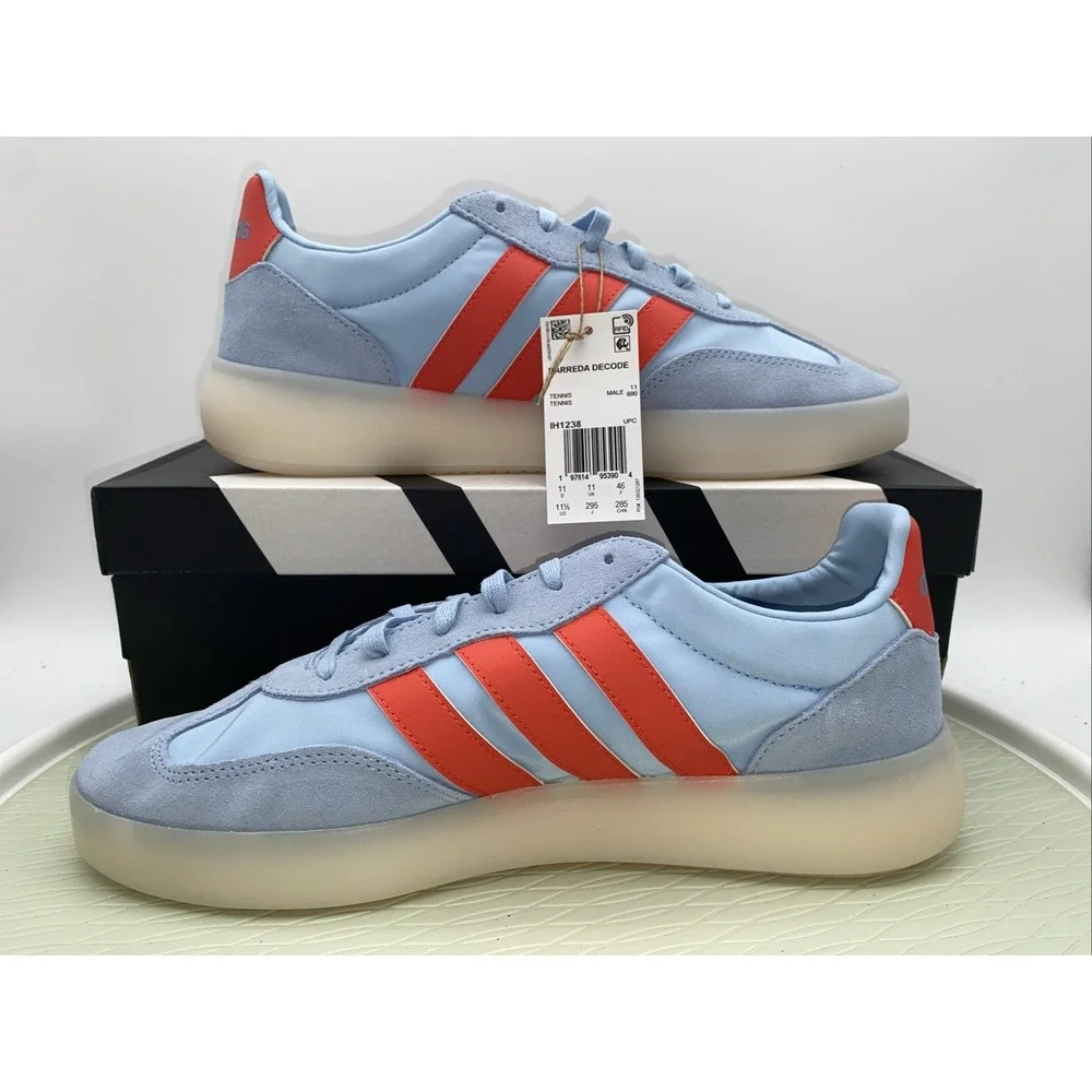 Adidas Men's Shoes Size 11.5 Blue Classic Suede Retro Barreda Decode IH1238 NIB